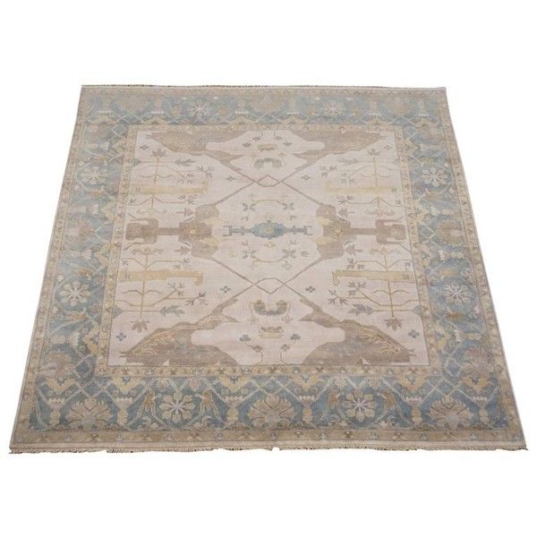 The 25 Best Indian Rugs Ideas On Pinterest Aztec Rug Square Pale Brown Oushak Rug 5 800 Liked On Polyvore Featuring Home