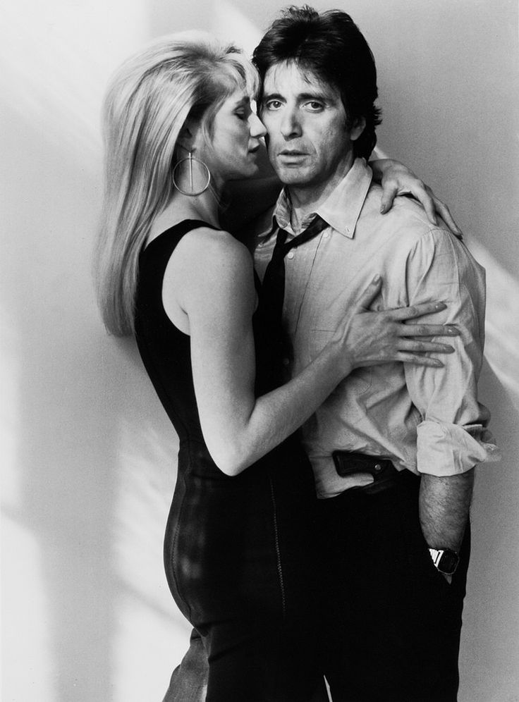 Al Pacino, 1988 with Ellen Barkinfor "Sea of Love" (USA 1989) | Al
