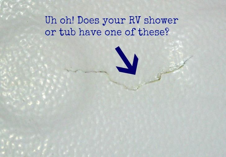 Fixing Ed Rv Showers With Tape Yes Shower Repair Fiberglass Bathtub Remodel Fixing Ed Rv Showers With Tape, Shower Surround Patch Kit