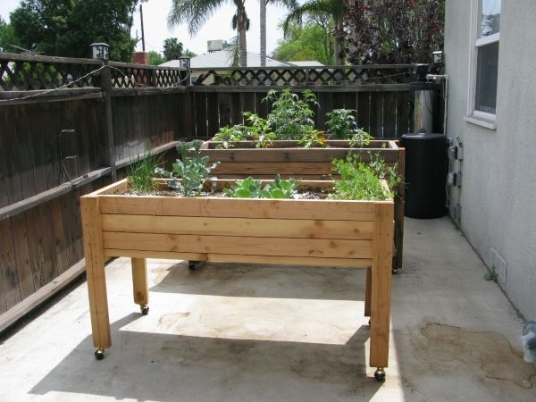 Putting Wheels On A Raised Garden Planter Google Search Raised Garden Bed Kits Garden Bed Kits Vegetable Garden Raised Beds