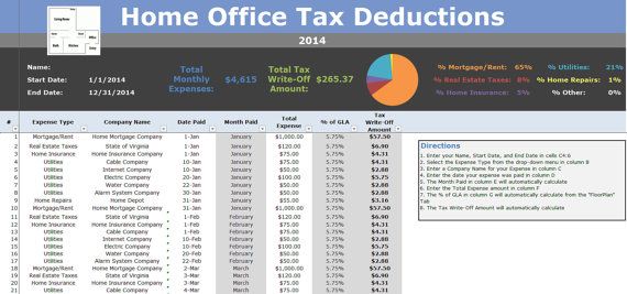Home Office Deduction Tracking Tax Writeoff Excel Spreadsheet by - payroll tax calculator Home Office Deduction Tracking Tax Writeoff Excel Spreadsheet by - payroll tax calculator