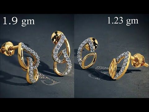 Daily Wear Earring Design 2018 Latest Gold Earrings Designs With Daily Wear Earring Design 2018 Latest Gold Earrings Designs With Weight You