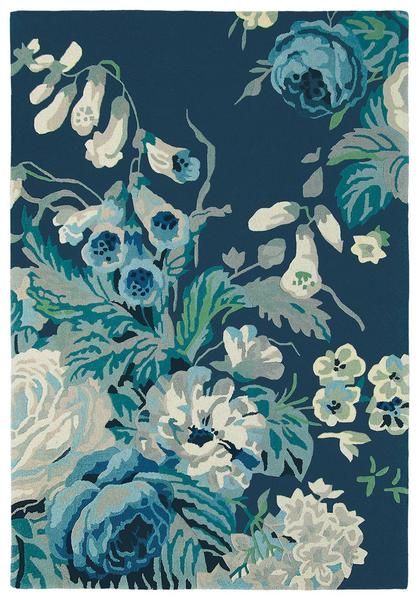 13 Best Sanderson Rugs Images On Pinterest Designer Wool Rug Sanderson Stapleton Park Admiral Blue 45308 Designer Rug