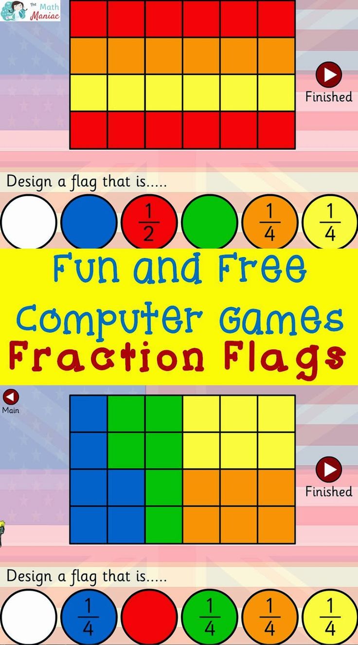 Worksheet Elementary Math Online 156 best fractions images on pinterest fraction games the elementary math maniac fun and free computer flags