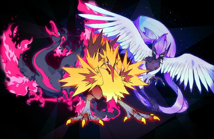 Galarian Legendary Bird Trio ポケモンファンアート イラスト ポケモン イラスト Galarian Legendary Bird Trio ポケモンファンアート イラスト ポケモン イラスト