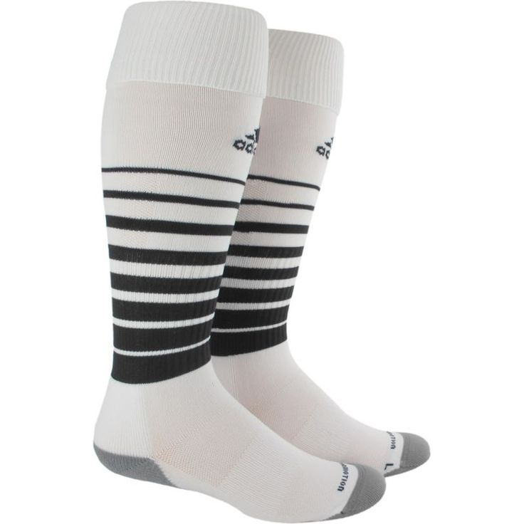 adidas white soccer socks