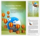 Download Cargo delivery and Globe word template which is High quality, customizable and professionally pre-designed MS Word document layout for 3 pages (DOT format template). It contains built-in heading and text styles with high-quality graphics and images.