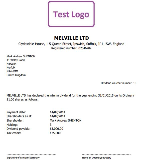 Dividend Payment Voucher Template In 2021 Templates Free Design Templates Dividend