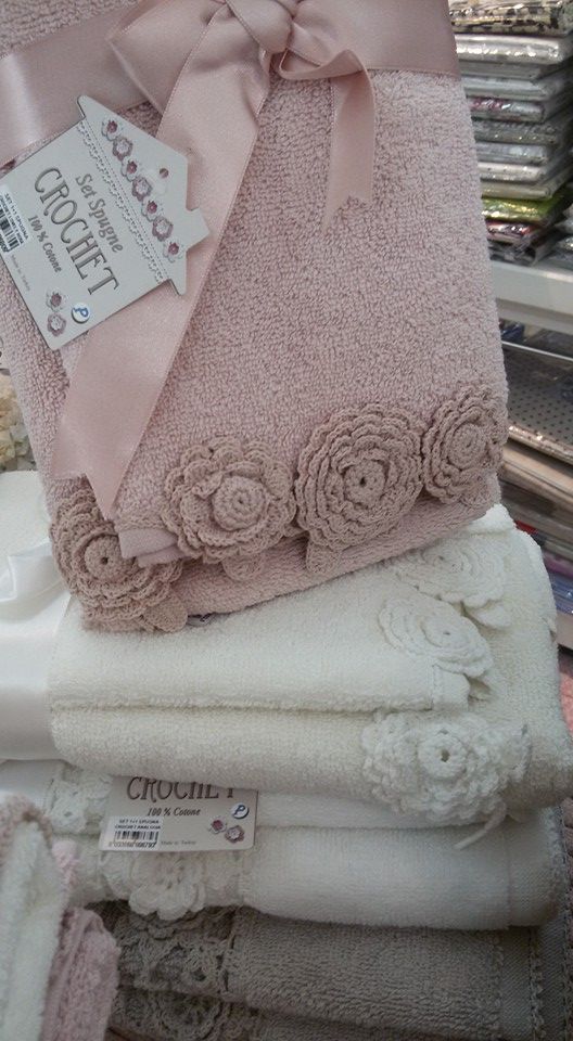 Coppie Spugna Crochet Da Spugna Riccione Havlular Tig Isleri