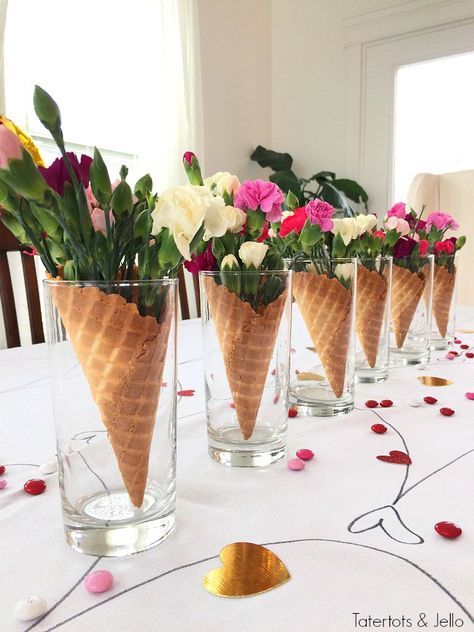 10 Minute Sharpie Valentines tablecloth. Create a whimsical tablecloth in minute...