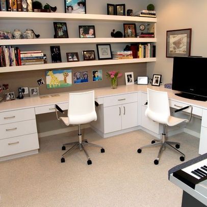 Built In Corner Desk Home Office With His And Her Built In Corner Desk Home Office With His And Her For The Pinterest Design