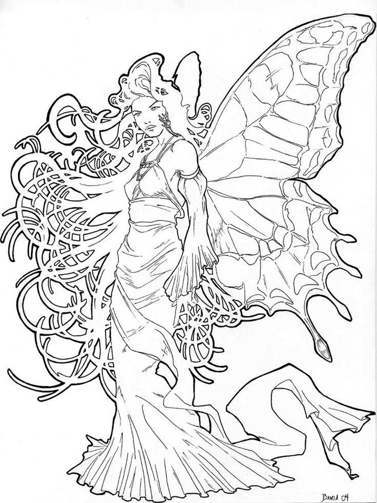 Fairy coloring pages Fairy coloring Colorful drawings