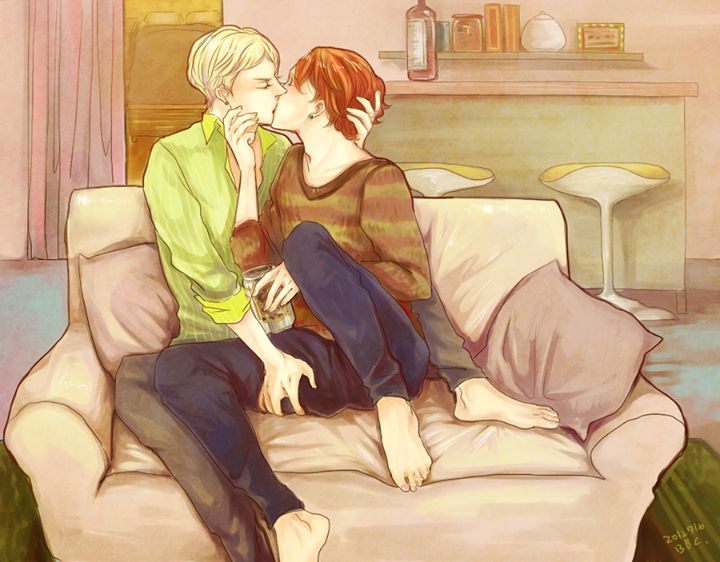 Incredible tranny Harry potter and ron gay yaoi