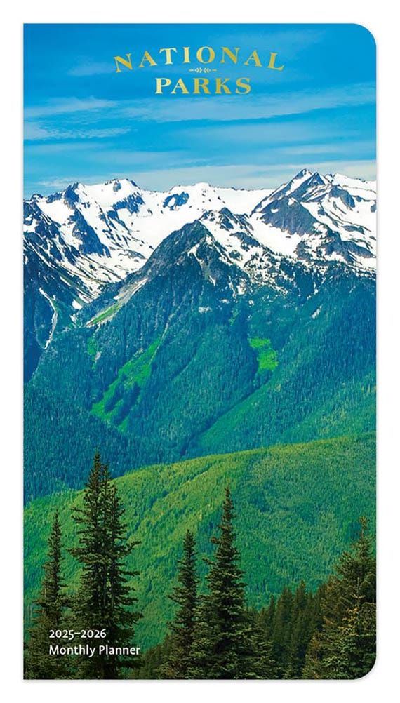 National Parks 20252026 3.5 X 6.5 Inch Two Year Monthly Pocket Planner