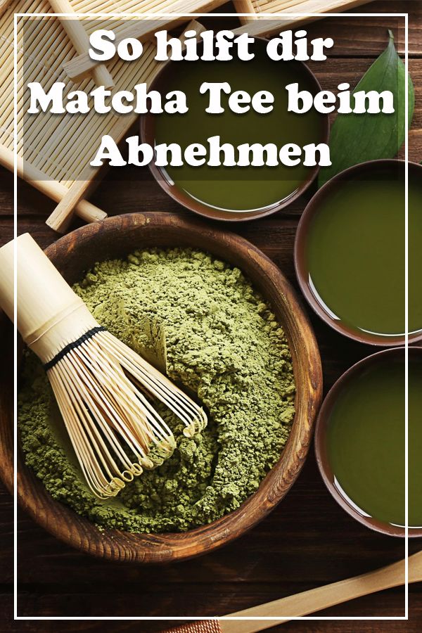 Matcha zur Gewichtsreduktion