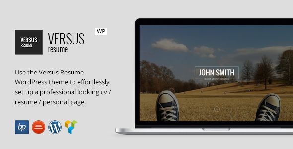 VERSUS Resume - Responsive CV WordPress Theme Wordpress, Website - looking for resume VERSUS Resume - Responsive CV WordPress Theme Wordpress, Website - looking for resume