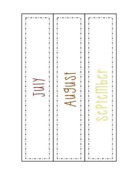 binder labels spine