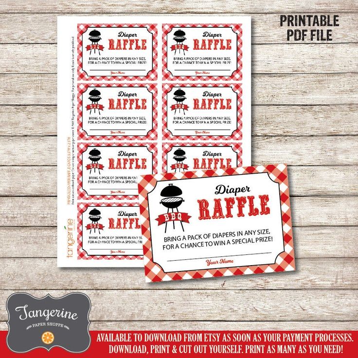 Pink Chalkboard BaByQ Diaper Raffle Tickets Baby Shower BBQ Printable Pink Chalkboard BaByQ Diaper Raffle Tickets Baby Shower BBQ Printable