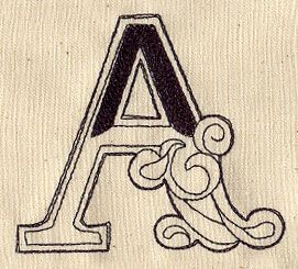 letter design a