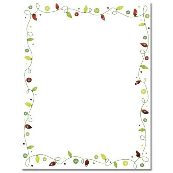 christmas holiday stationary