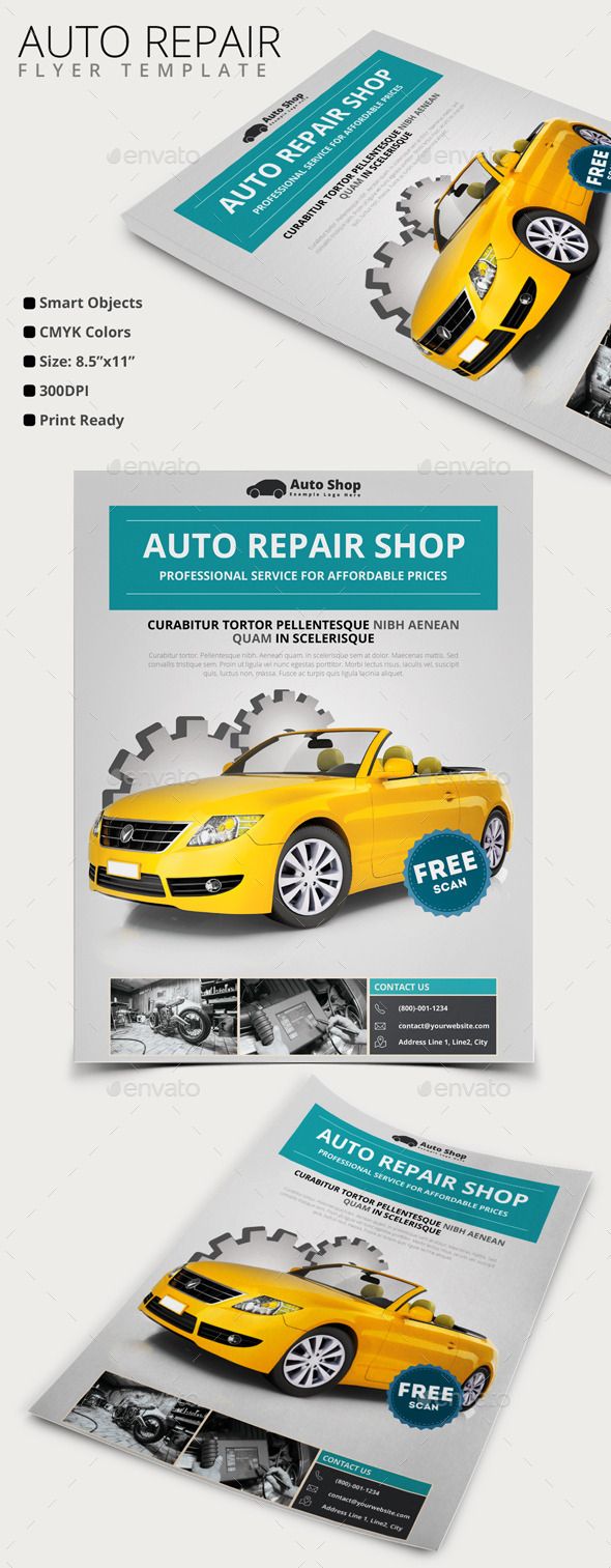 automotive repair flyers examples north road auto 845 471 8255 auto repair flyers