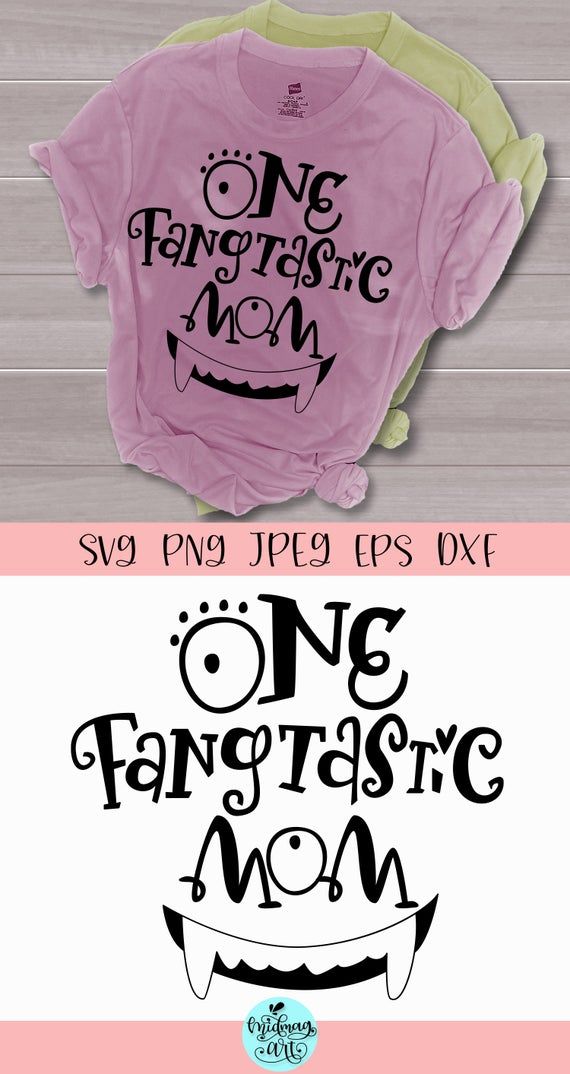 Download One fangtastic mom svg, mom life svg, mom halloween svg, spooky svg file | Lemas