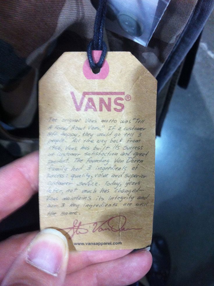 vans hang vans hang