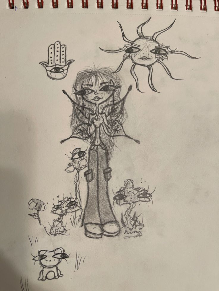 my pic!! | Cool art drawings, Grunge art, Trash art