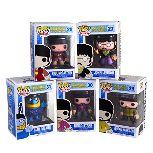 Beatles Titans 3" Vinyl Figure SDCC EXCLUSIVE GLOW IN DARK BLUE Meinie RARE Beatles Titans 3" Vinyl Figure SDCC EXCLUSIVE GLOW IN DARK BLUE Meinie RARE