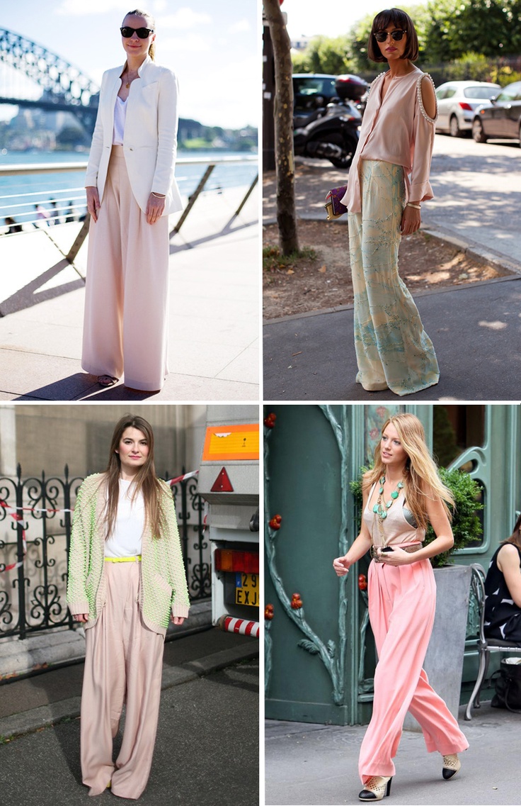 53 best P A L A Z Z O - P A N T S images on Pinterest | Palazzo pants