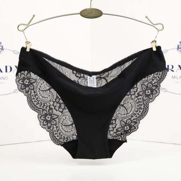 Finetoo Femmes Culottes Doux Sous Vetements Sans Couture Sexy Glace Soie Culotte Femmes Dentelle Slips Pour Filles Taille Basse Bikini Femme Calecons Aliexpress