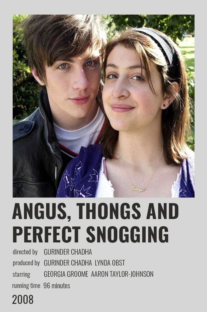 Angus Thongs And Perfect Snogging Polaroid Poster Film Posters Minimalist Movie Posters Minimalist Iconic Movie Posters