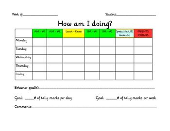 from teach123 it s easy to document student s behavior with this