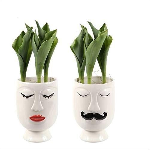 "On the vase is the face of a handsome." - image created in Shedevrum