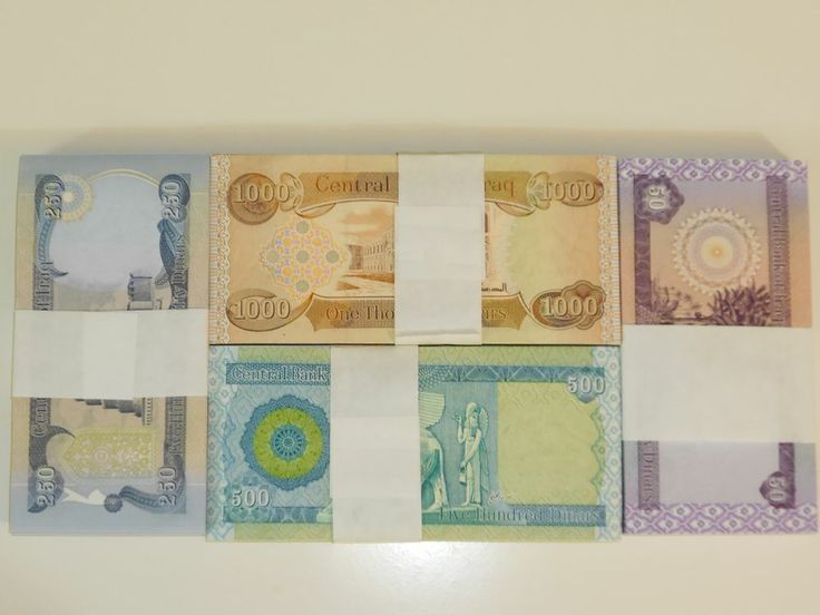 NEW IRAQ IRAQI DINAR 500 10 X 50 DINAR NOTES CRISP UNCIRCULATED