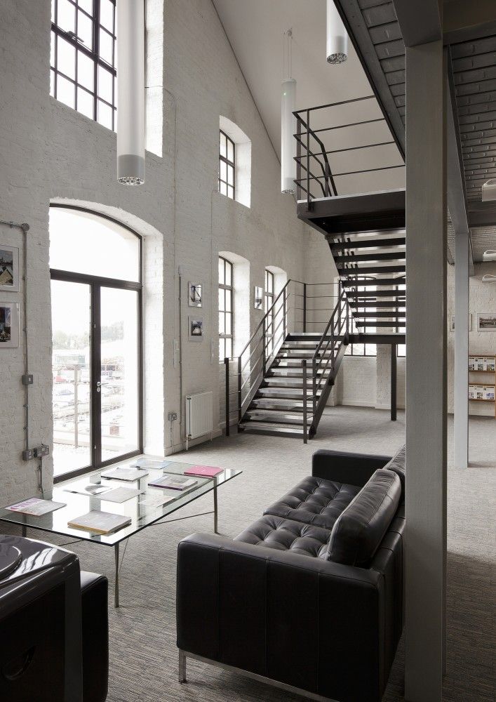 Industrial decor style is perfect for any interior. An industrial living room is always a good idea. See more excellent decor tips here: http://pinterest.com/vintageinstyle/