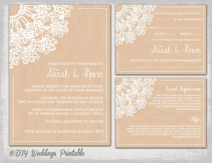 20 best Wedding Invitations images on Pinterest Invites, Wedding - publisher wedding invitation templates 20 best Wedding Invitations images on Pinterest Invites, Wedding - publisher wedding invitation templates