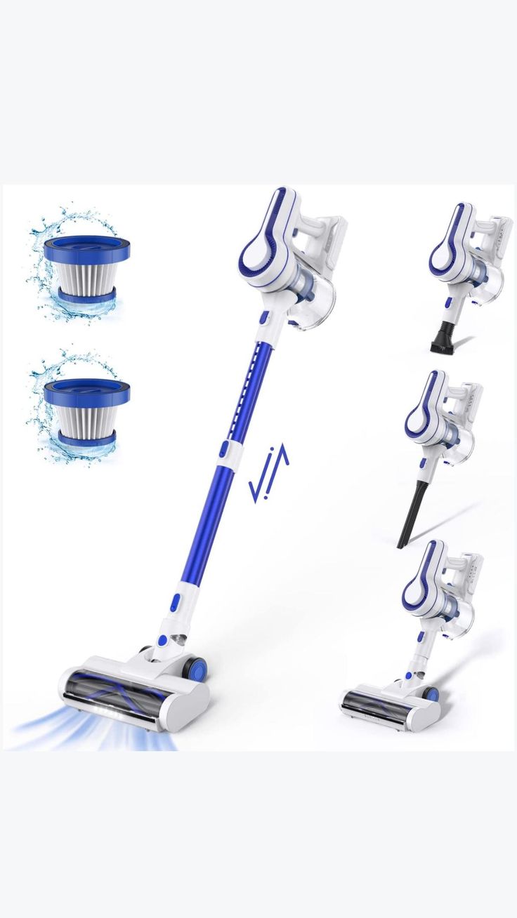 EICOBOT Cordless Vacuum Cleaner, 20Kpa Powerful Suction Stick Vacuum