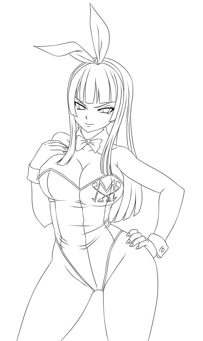 Kagura Lineart 02 by CaangamoLineart on DeviantArt | Anime ...