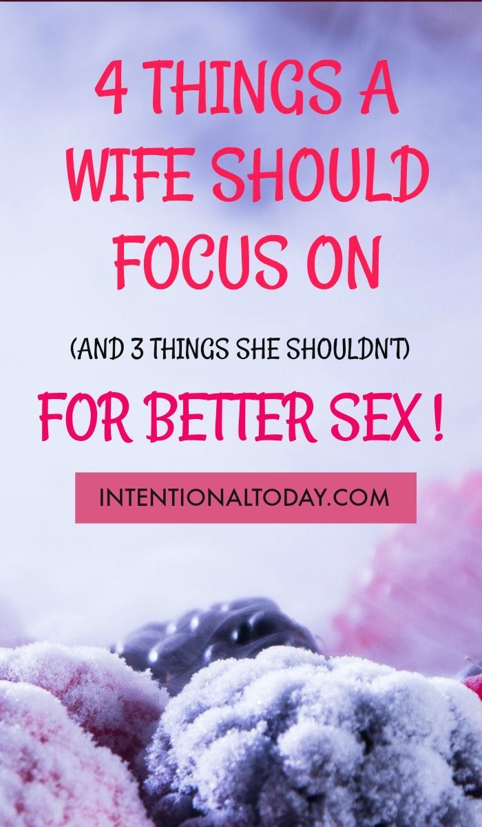 Sex and intimacy with my wife share your Assured, what sex and intimacy with my wife