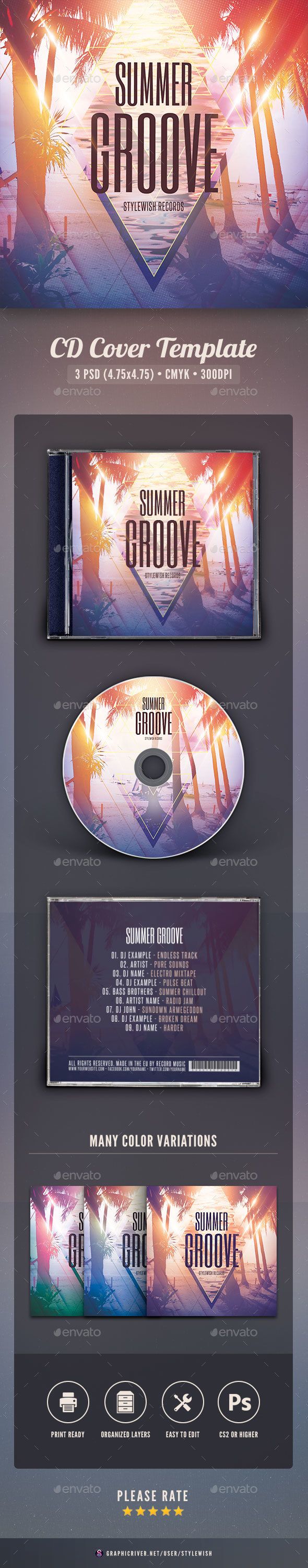 cd design template