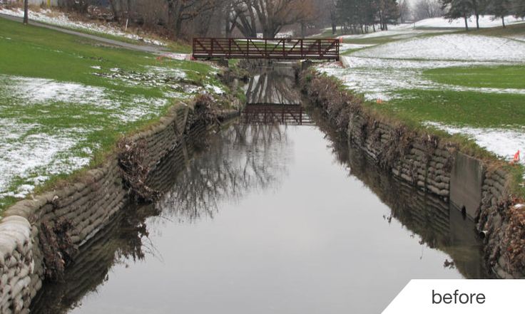 Concrete sack creek retaining wall Concrete bags ... Concrete sack creek retaining wall Concrete bags ...