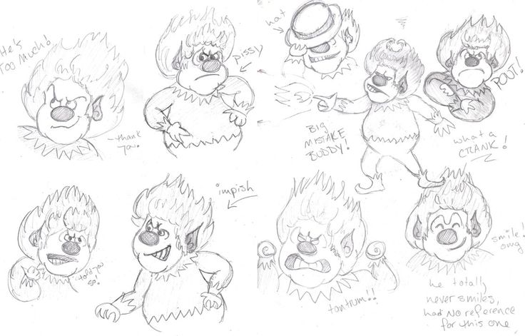 Heat Miser Coloring Book Coloring - 98e6ee1076e39cd9c048a9c6db2ea58c Deviant Art
