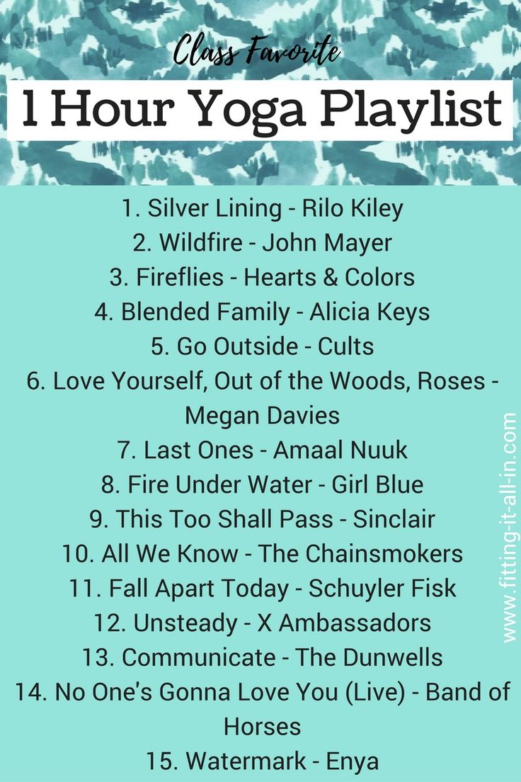 Class Favorite Yoga Playlist – Fitting It All In Class Favorite Yoga Playlist – Fitting It All In