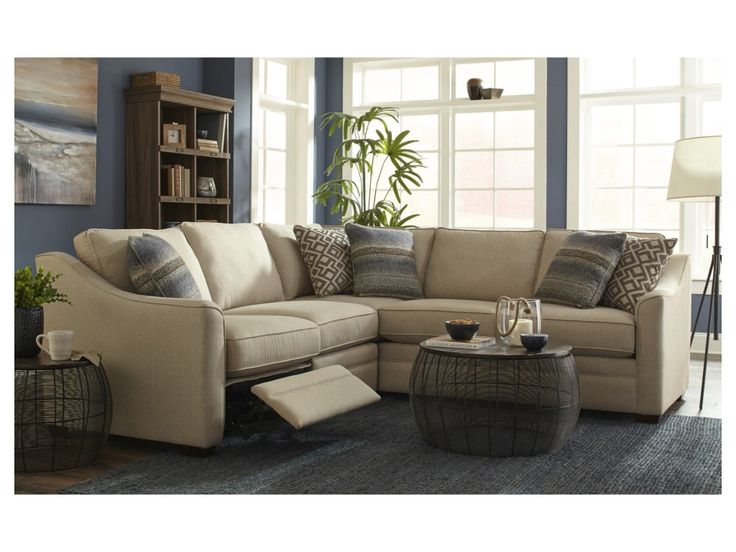 F9 Design Options Customizable 2 Piece Sectional With Power Reclining Chairs By Craftmaster At Belfort Furniture Sofa Recliner Living Room Craftmaster Furniture, 2 Piece Sectional Sofa With Recliner