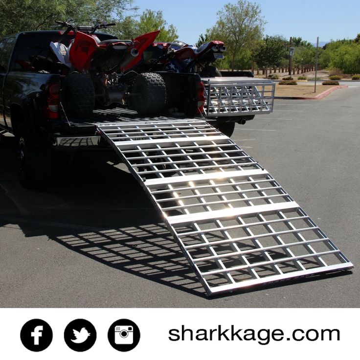 Atv Truck Ramps >> loading ramp motorcycle ramp bed extender atv shark kage ... Atv Truck Ramps >> loading ramp motorcycle ramp bed extender atv shark kage ...