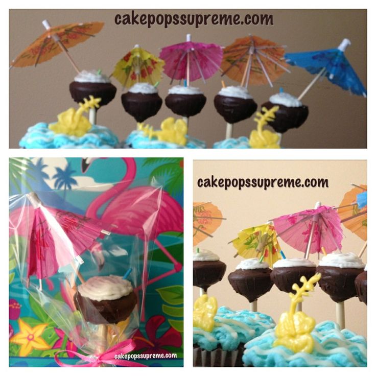 Hawaiian Cake Pops Hawaiian Cake Pops