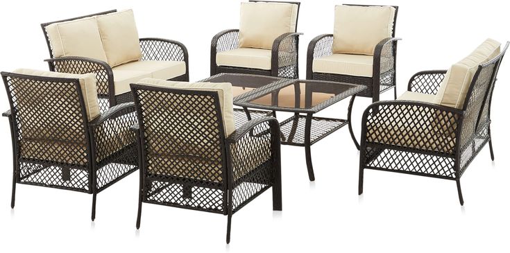 Edenton Outdoor Set Of 2 Loveseats 4 Chairs And Coffee Tables Value City Furniture Sets Table Edenton Outdoor Set Of 2 Loveseats, Value City Furniture Outdoor Furniture