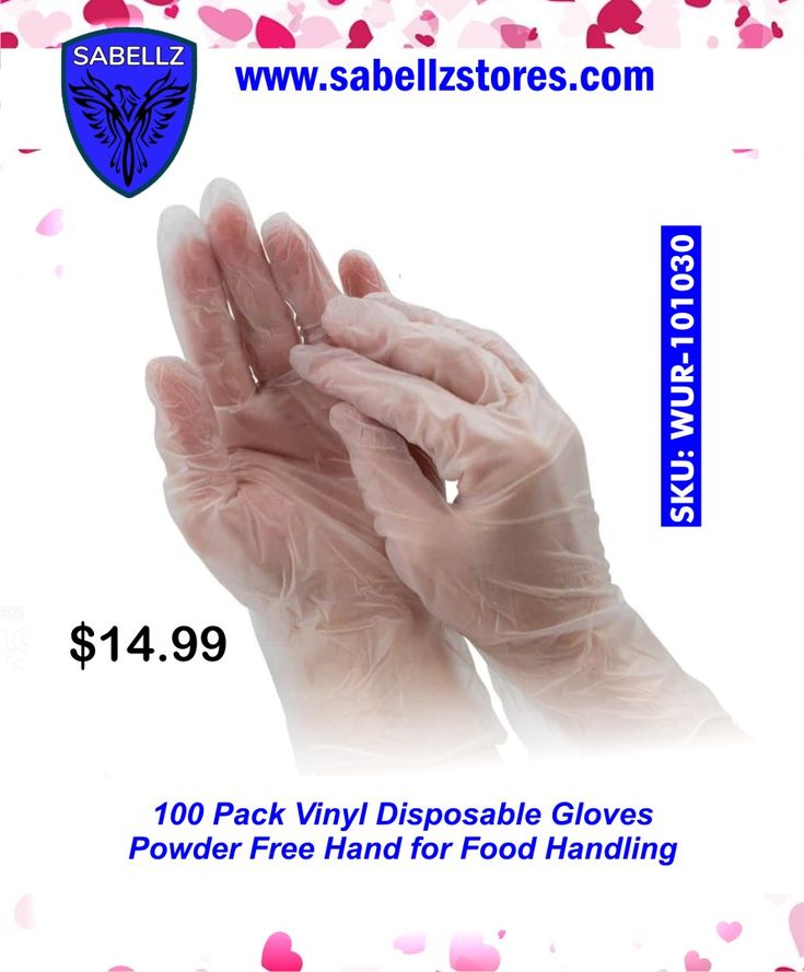 food handling gloves powder free