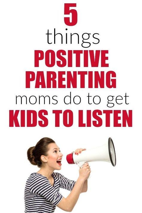 5 positive parenting tips for how to get kids to listen without yelling. Discipl...